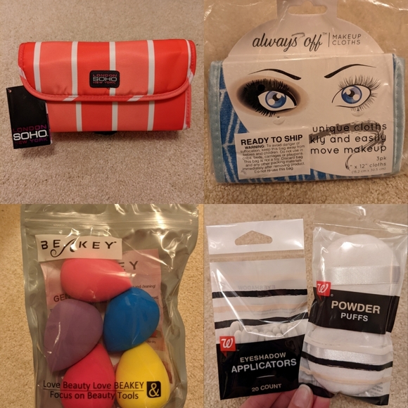 New! Cosmetic travel bag and cosmetic tools set - Picture 1 of 15